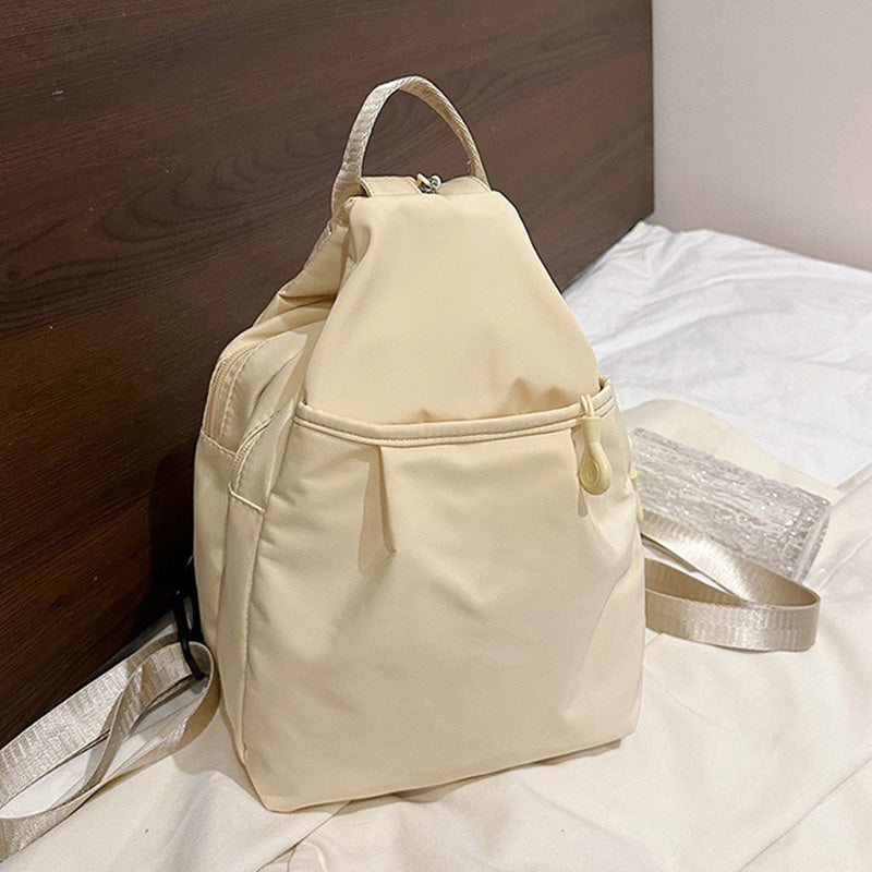 Arenzza lightweight sling bag backpack in black with adjustable strap and multiple compartments, designed for everyday use.