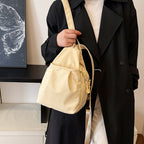 Arenzza lightweight sling bag backpack in black with adjustable strap, compact design, ideal for casual daily use.