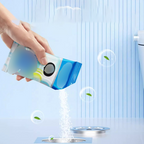 Aarenza Powerful Pipe Dredging Agent for household cleaning, showing a container of the drain cleaning solution with label.