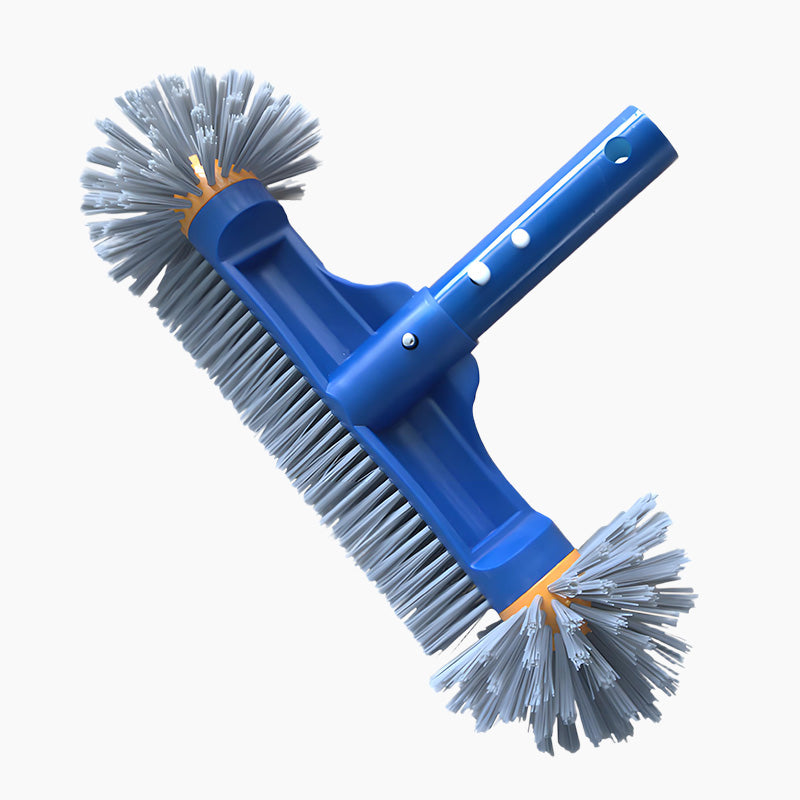 Arenzza pool cleaning brush head with round ends, designed for effective household cleaning of swimming pool surfaces.