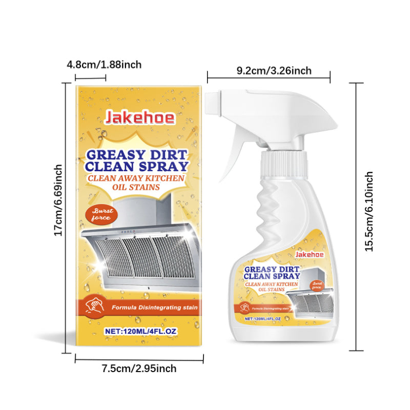 Arenzza multifunctional kitchen foam cleaner with a cleaning cloth, shown in use on kitchen surfaces for household cleaning.