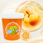 Arenzza multi-purpose coconut oil cleaning and polishing paste in a jar, ideal for household cleaning and polishing tasks.
