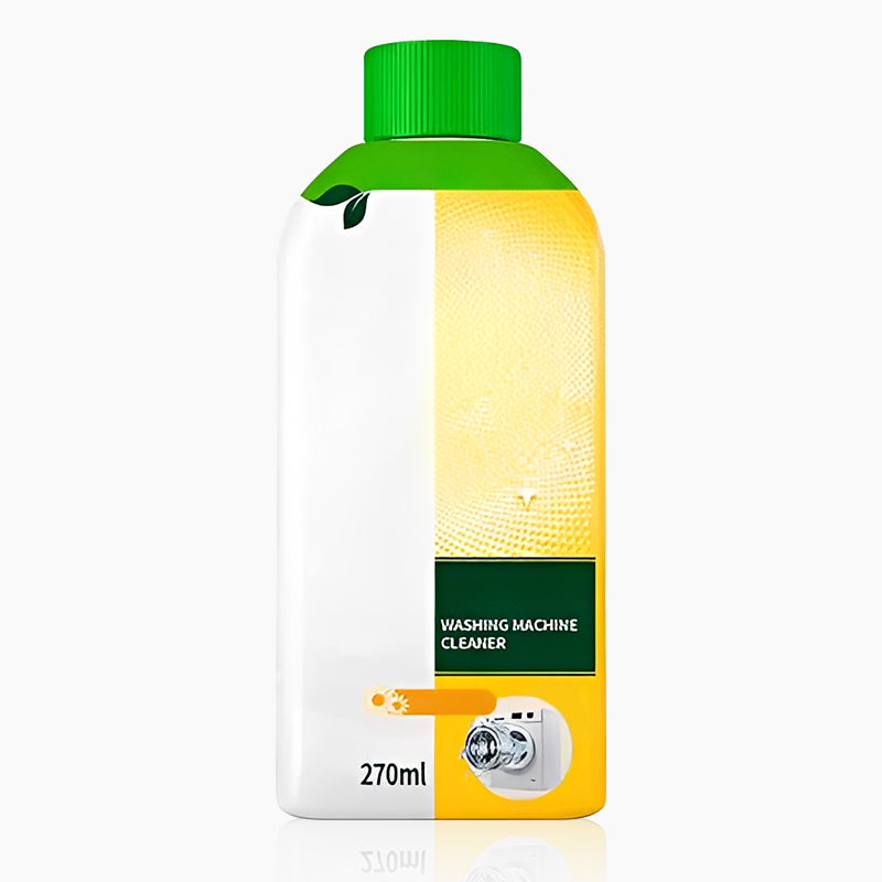 Arenzza anti-odor and mold washing machine cleaner bottle, household cleaning product for freshening and sanitizing appliances.