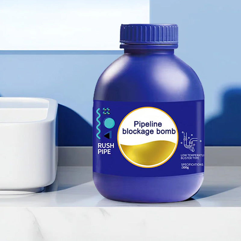 Arenzza professional bio-enzyme household drain cleaner bottle with label, designed to clear blockages and odors quickly.