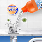 Arenzza multi-purpose household drain cleaner in a bottle, designed to dissolve clogs and keep drains clear effectively.