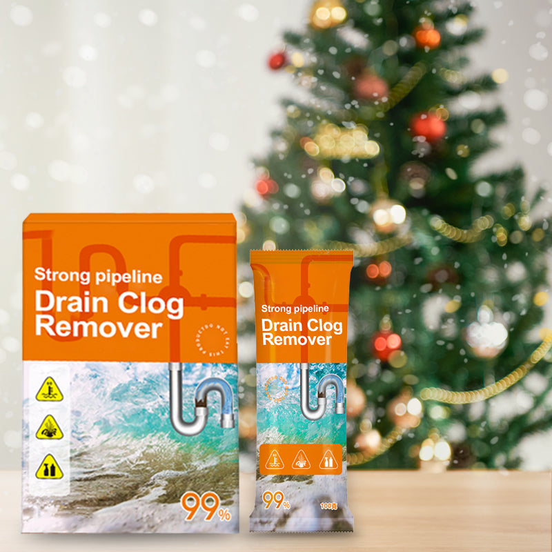 Arenzza Strong Pipeline Drain Clog Remover bottle for household cleaning, designed to clear stubborn drain clogs effectively.