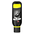 Arenzza All-in-One Shoe and Leather Care Oil, household cleaning product with a bottle and applicator brush for leather maintenance.
