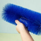 Arenzza fan brush dust removal tool for household cleaning, showing a handheld brush with soft bristles on a clean surface.