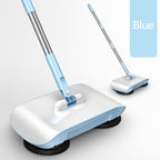 Arenzza smart robot vacuum cleaner with mopping and broom features, cleaning a hardwood floor in a modern home.