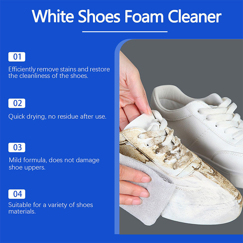Arenzza water-free sneaker cleaner in a bottle, designed for household use to clean sneakers easily without water.