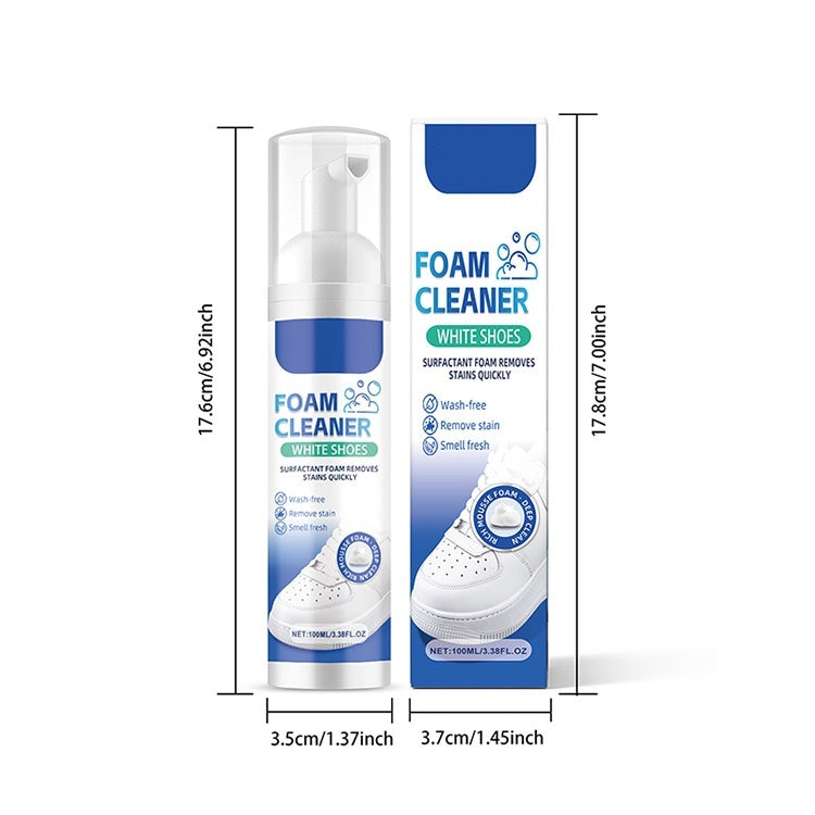 Arenzza water-free sneaker cleaner bottle for household shoe cleaning, showing the compact, easy-to-use product on a white background.
