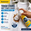 Arenzza multi-purpose foam cleaner spray for household cleaning, showing a bottle with foam and cleaning surface in the background.