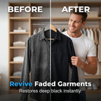 Arenzza Ultra-Black Clothing Blackening Sheets for household cleaning, shown in a clean, organized display.