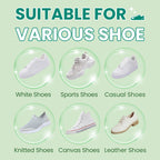Arenzza multifunctional mild shoes cleaner with a spray bottle and cleaning cloth, designed for household shoe cleaning.