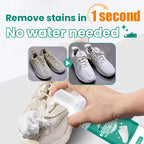 Aarenza multifunctional mild shoes cleaner in a bottle, designed for household shoe cleaning and effective stain removal.