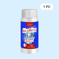 Arenzza powerful pipe dredging agent in a household cleaning container, designed for fast clog removal and pipe safety.