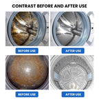 Arenzza Washing Machine Deep Cleaner Tablets for household cleaning, shown in a close-up with tablets in a container.