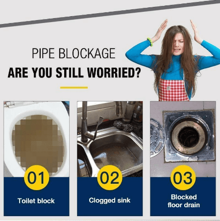 Arenzza sink and drain cleaner bottle for household cleaning with a bright label, designed to unblock and freshen drains.
