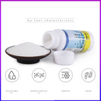 Arenzza sink and drain cleaner bottle, household cleaning product with bright label and nozzle for easy application.