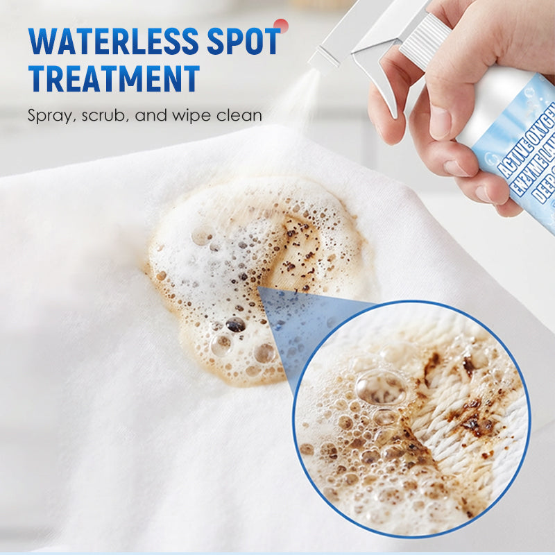 Arenzza multipurpose fabric and clothing stain cleaner bottle, household cleaning product for removing stains from fabrics and garments.