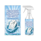 Arenzza multi-purpose fabric and clothing stain cleaner in a spray bottle, suitable for household cleaning and stain removal.