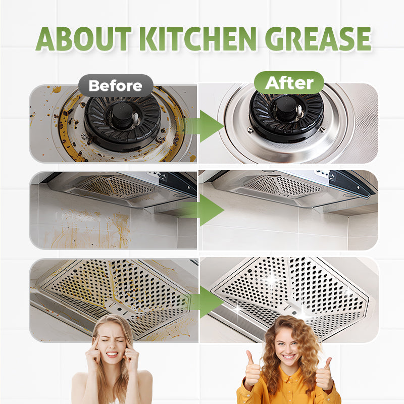 Arenzza Kitchen Enzyme Cleaner bottle with label, designed for household degreasing and freshness, suitable for kitchen surfaces.