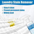 Arenzza laundry stain remover spray in a spray bottle, designed for household cleaning to remove tough stains effectively.