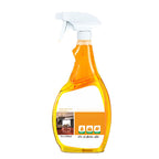 Arenzza ScratchErase Beeswax Wood Floor Spray bottle, household cleaning product for restoring shine and removing scratches from wood floors.