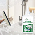 Arenzza multipurpose bathroom cleaner spray bottle, household cleaning product for bathroom surfaces, with a white and blue label.