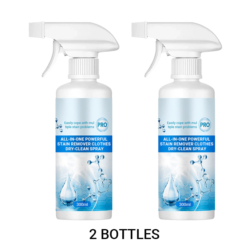 Arenzza non-ionic stain remover for laundry, household cleaning product, showing a bottle with cleaning instructions and fresh fabric.