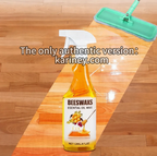 Arenzza ScratchErase Beeswax Wood Floor Spray bottle for cleaning, restoring shine, and removing scratches from hardwood floors.