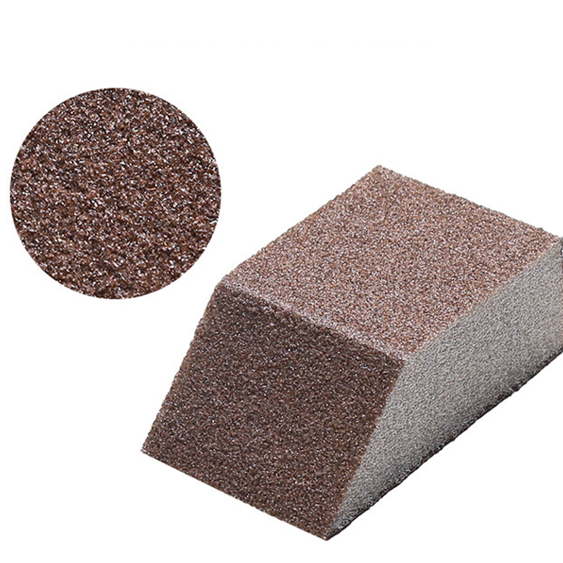 Arenzza Emery Cleaning Sponge for stubborn stains, household cleaning tool with abrasive surface for tough grime removal.