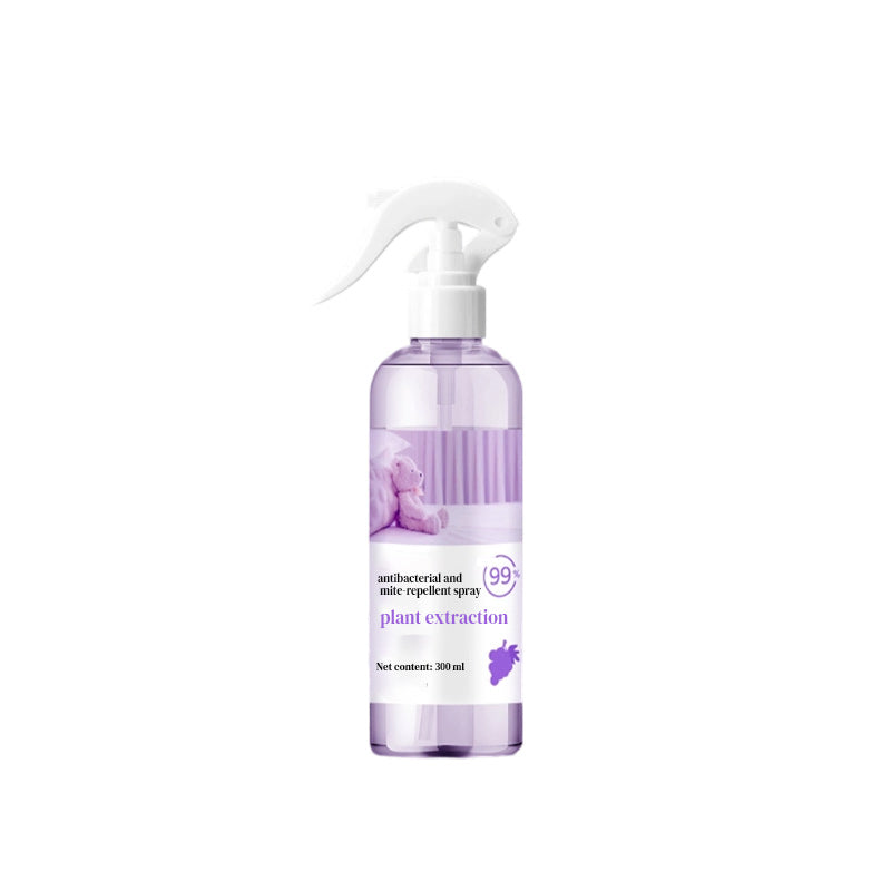 Arenzza Plant Extract Antibacterial and Anti-Mite Spray for household cleaning, showing the spray bottle with fresh plant ingredients.
