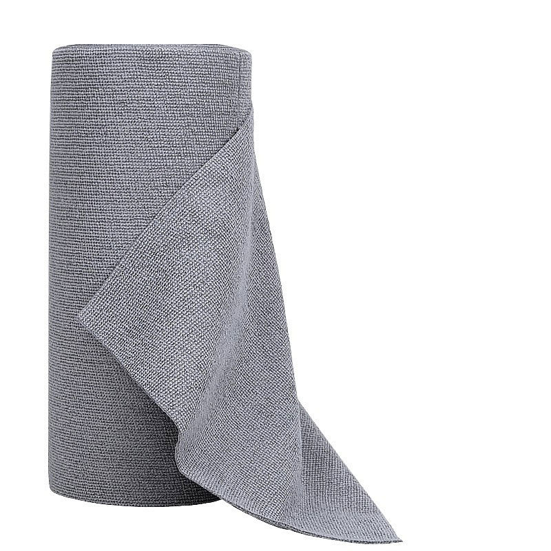 Arenzza reusable tear-away cleaning towel roll for household cleaning, showing soft, absorbent towels ready for use.
