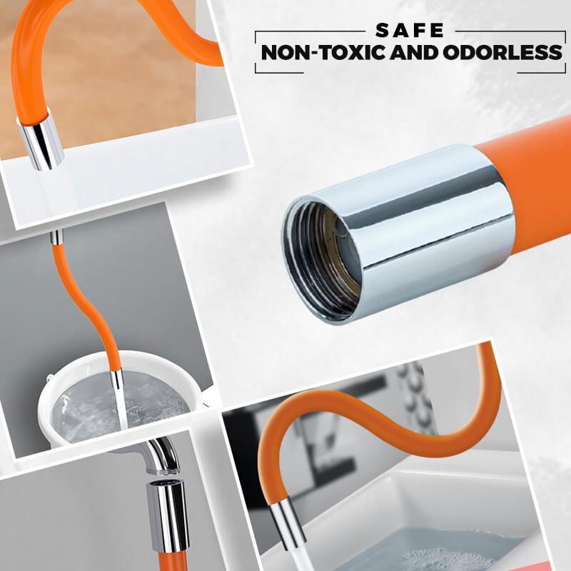 Arenzza universal foam extension tube for household cleaning, flexible foam attachment for effective cleaning tools.