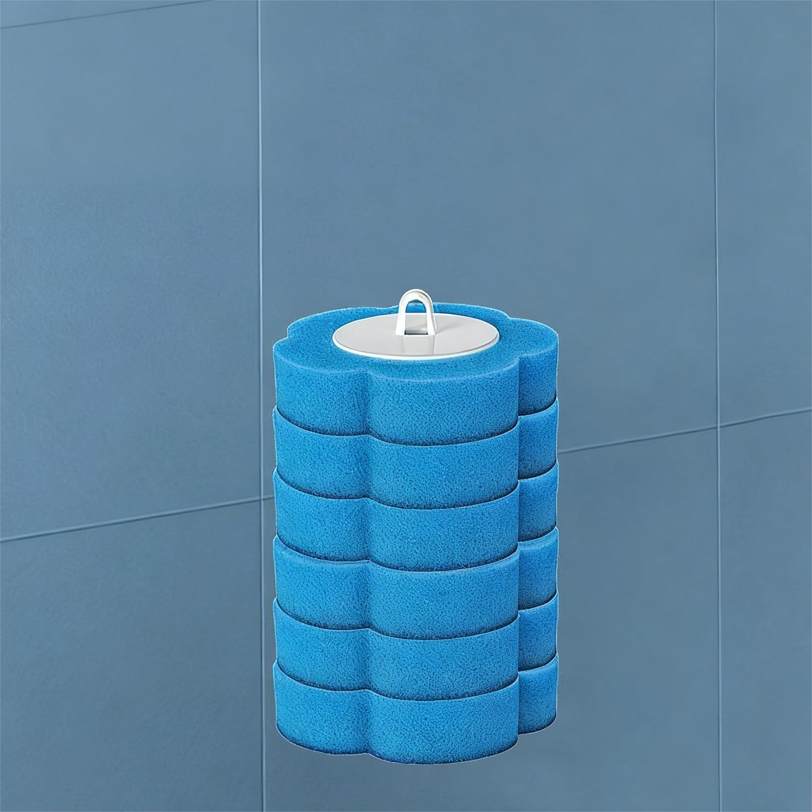 Arenzza wall-mounted toilet brush set with a sleek handle and holder, designed for household cleaning in modern bathrooms.