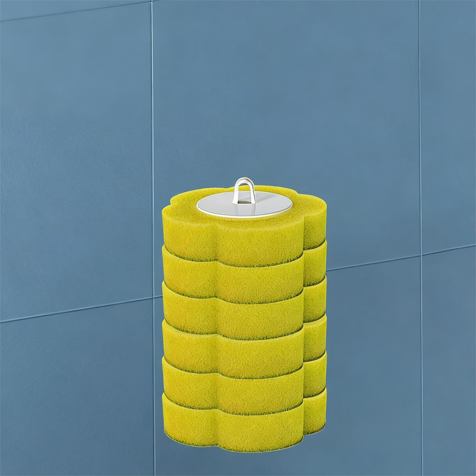 Arenzza wall-mounted toilet brush set with a modern holder and brush, designed for household cleaning in bathrooms.