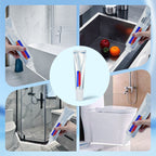 Arenzza waterproof mold-resistant sealant tube for kitchen and bathroom sealing, with a white and blue label on a white background.