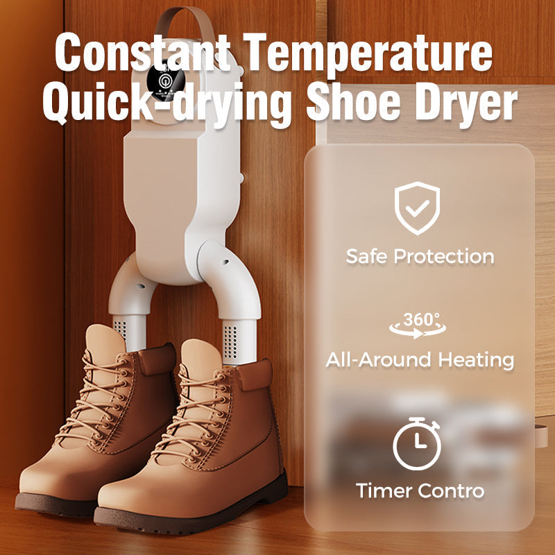 Arenzza quick-drying shoe dryer with constant temperature, compact household cleaning device, drying shoes efficiently.