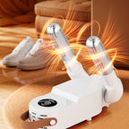 Arenzza quick-drying shoe dryer with constant temperature, compact household shoe cleaning device with drying vents and controls.