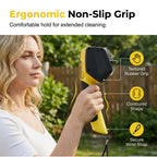Arenzza electric BBQ grill cleaning brush with sturdy bristles for household grill maintenance, designed for easy cleaning.