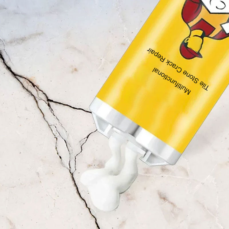 Arenzza multifunctional tile and stone crack repair kit with tools and materials for household kitchen and houseware repair projects.