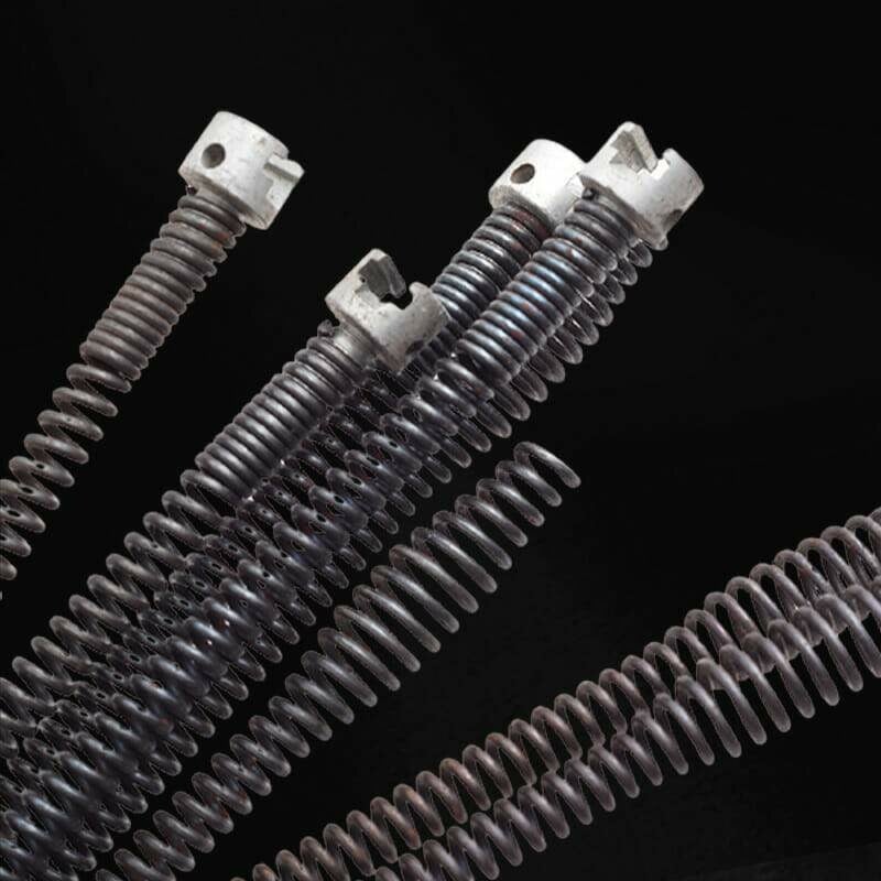 Arenzza electric drain dredging spring with flexible cable for unclogging sinks and pipes, easy to operate, houseware and kitchen tool.