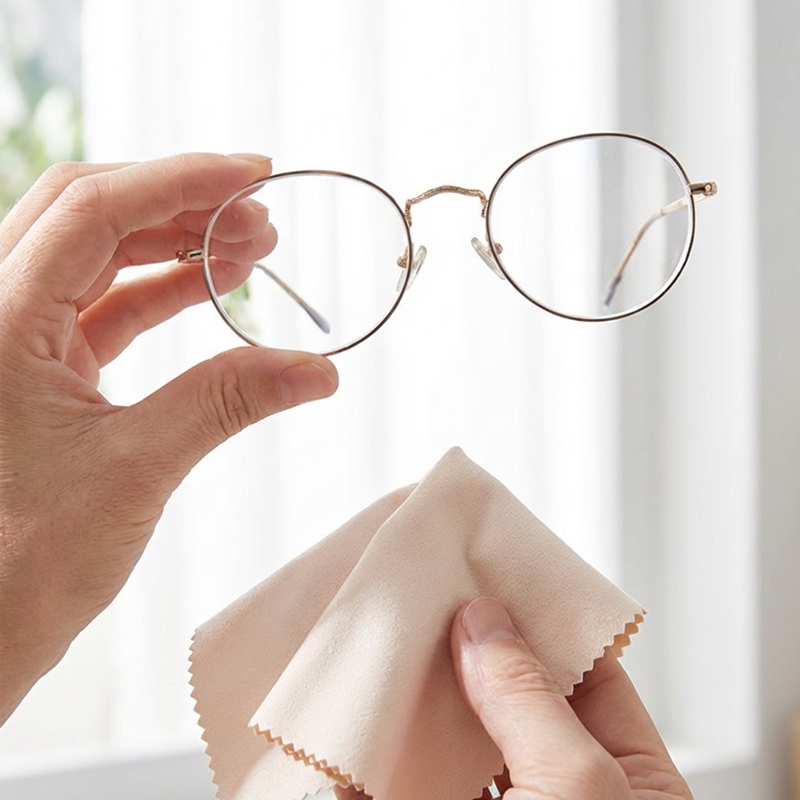 Arenzza microfiber suede-like cleaning cloth for screens and lenses, soft, durable, and ideal for delicate surfaces.