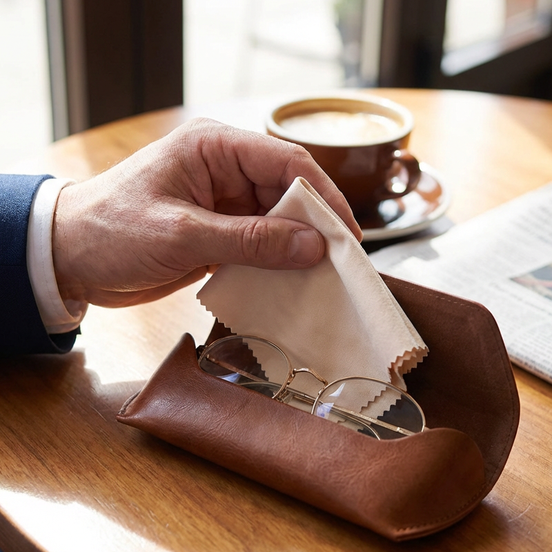 Arenzza microfiber suede-like cleaning cloth for screens and lenses, soft and durable for houseware and kitchen use.