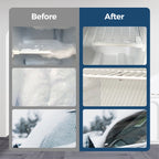 Arenzza refrigerator defrosting deicing agent in a container, designed for efficient and convenient kitchen appliance maintenance.