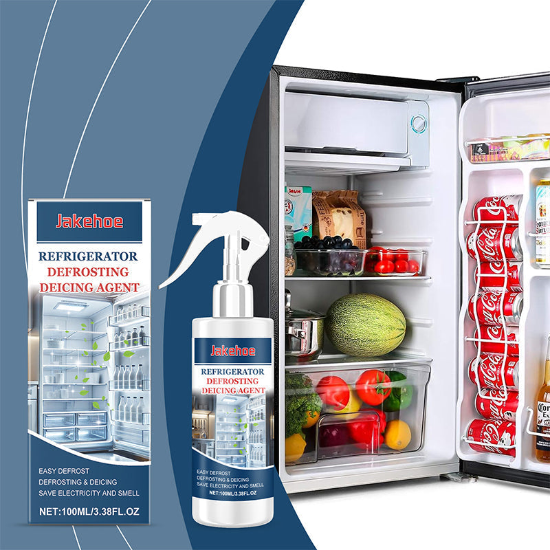 Arenzza refrigerator defrosting deicing agent in a container, designed for efficient and convenient kitchen appliance maintenance.