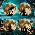 Aarenza Halloween 3D Bat LED wall light decor in black, shaped like a flying bat, ideal for spooky houseware and wall decoration.