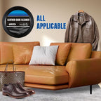 Arenzza leather cleaning and care cream with cleaning paste in a jar, suitable for houseware and kitchen leather maintenance.