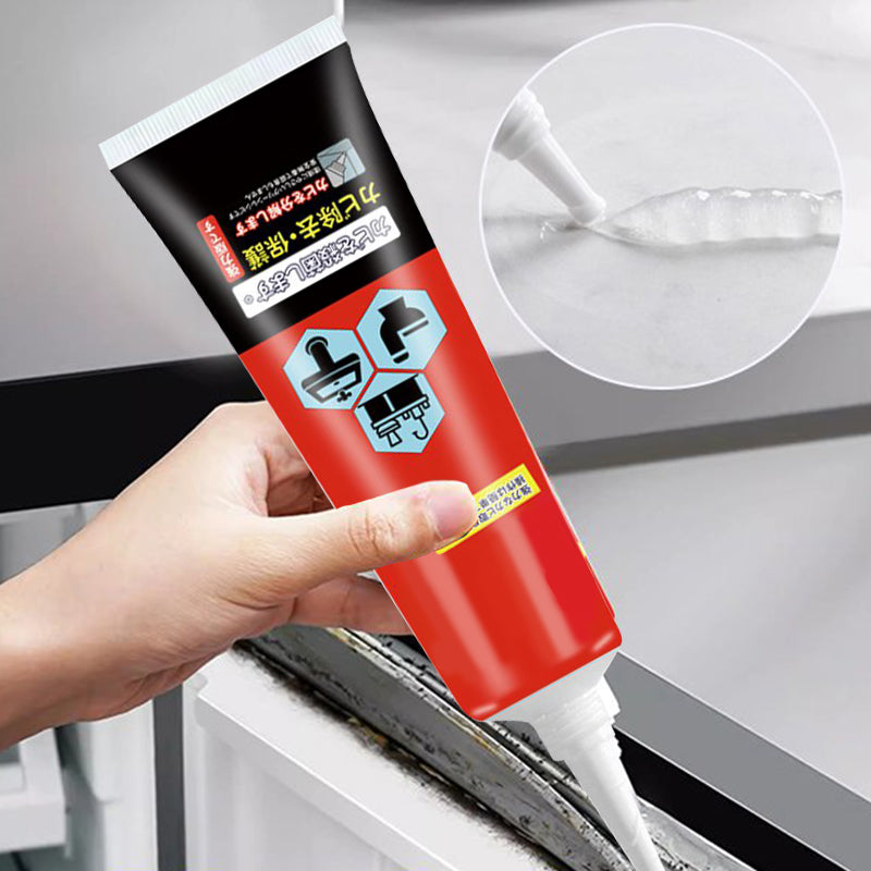 Arenzza All-Purpose Mold and Mildew Remover Gel in a container, designed for cleaning mold and mildew from household surfaces.